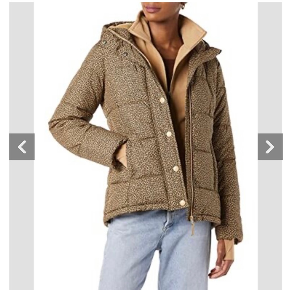 Animal print NEW coat.